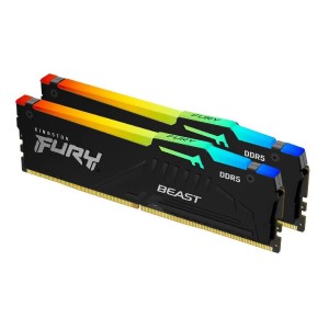 RAM KINGSTON DDR5 32GB (2X16) 5600MHz FURY BEAST RGB EX