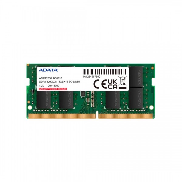 RAM SODIMM DDR4 ADATA 8GB 3200MHz