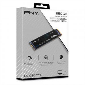 SSD M.2 PNY 250GB CS1030 PCIe3 NVMe