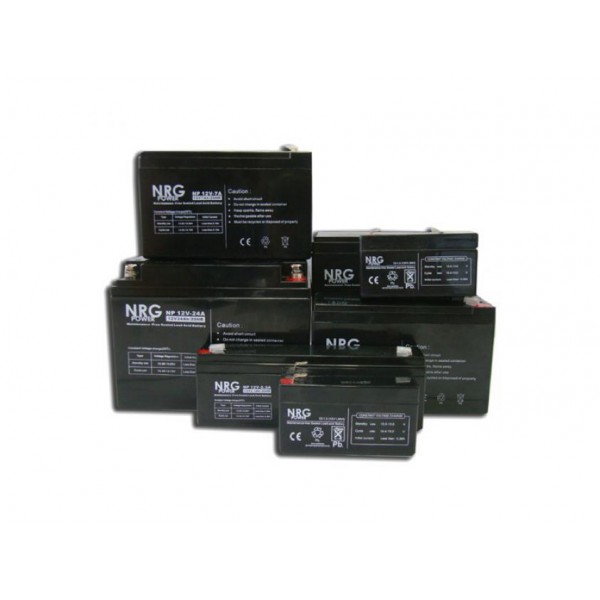 UPS BATTERY NRG 12V 7.5AH ΜΟΛΥΒΔΟΥ