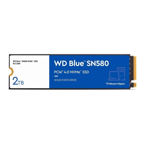 SSD M.2 WD 2TB BLUE SN580 PCIe NVMe SSD M.2 WD 2TB BLUE SN580 PCIe NVMe