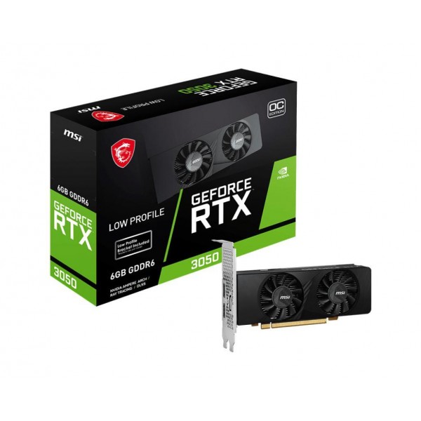 VGA MSI RTX 3050 6GB LP OC