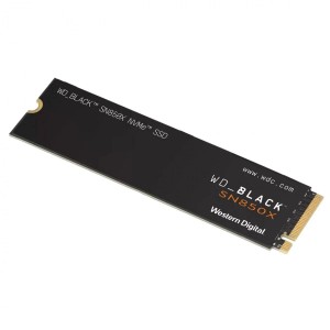SSD M.2 WD 4TB BLACK SN850X GAMING NVMe PCIe 4x4
