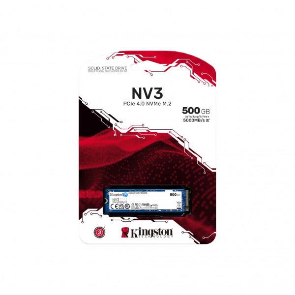 SSD M.2 KINGSTON 500GB NV3 PCIe 4.0 NVMe