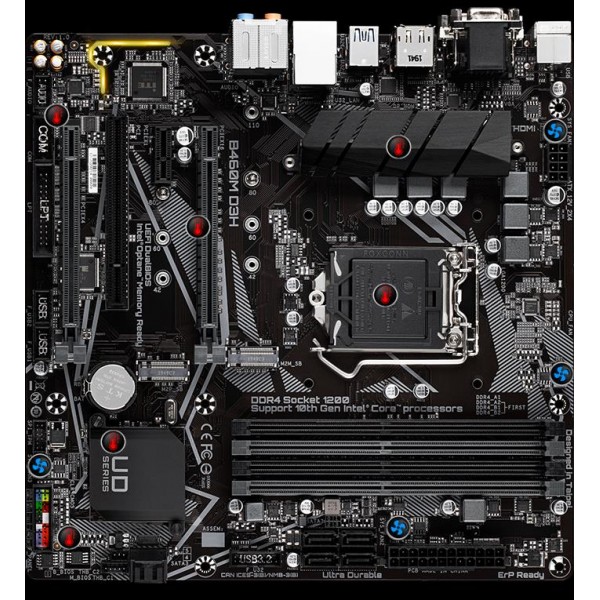 MBOARD GIGABYTE B460M D3H s1200 mATX MBOARD GIGABYTE B460M D3H s1200 mATX