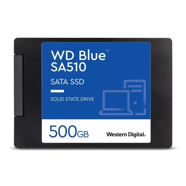 SSD WD BLUE 500GB SA510 2.5'' SATA3 3D