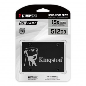SSD KINGSTON KC600 512GB 2.5'' SATA3