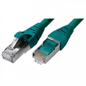 CABLE FTP Cat6e  GREEN 1m