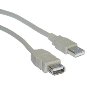 CABLE USB 2.0  AMale-AFem  5m