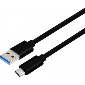 CABLE USB 3.1 USB type-C Male - USB A Male 1m