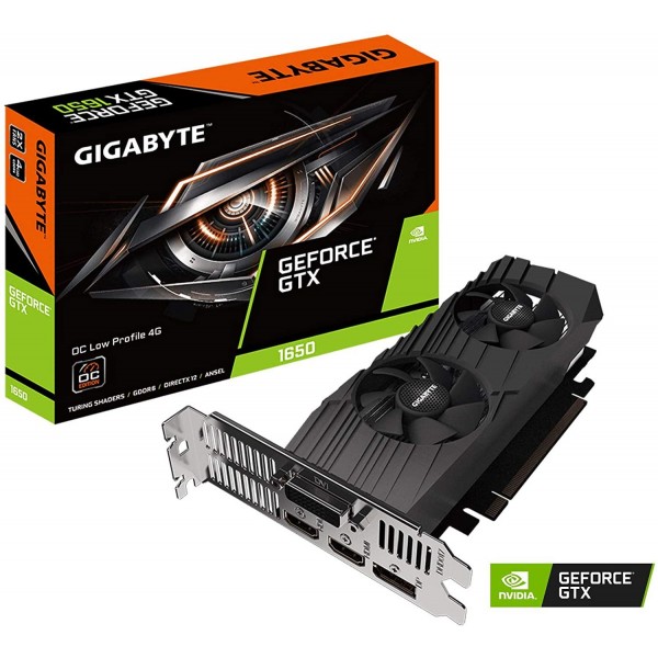 VGA GIGABYTE GTX 1650 D6 OC LP 4GL VGA GIGABYTE GTX 1650 D6 OC LP 4GL