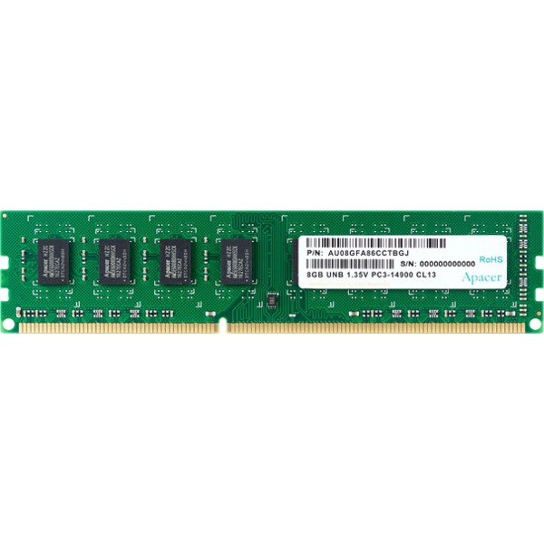 RAM APACER DDR3L 4GB 1600MHz 1.35V RAM APACER DDR3L 4GB 1600MHz 1.35V