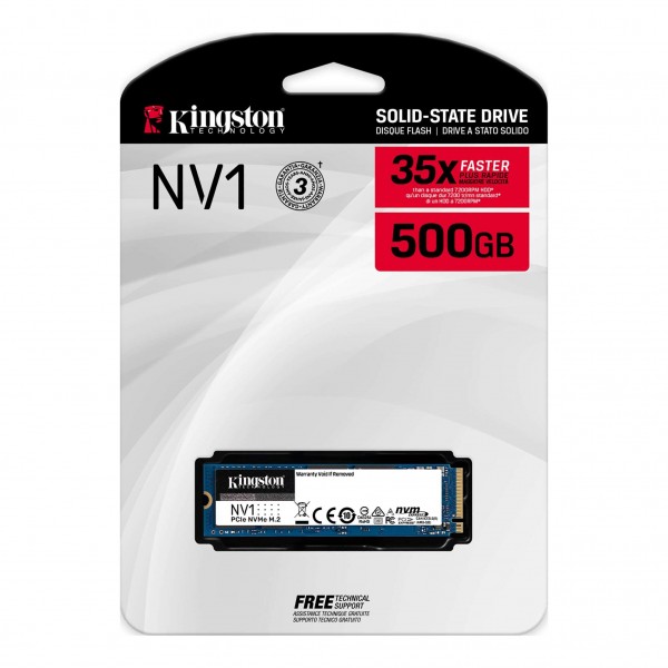 SSD M.2 KINGSTON NV1 500GB PCIe NVMe SSD M.2 KINGSTON NV1 500GB PCIe NVMe