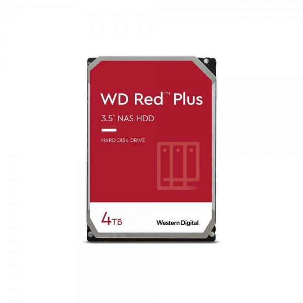 HDD WD 4TB RED PLUS 3.5'' SATA3 256MB
