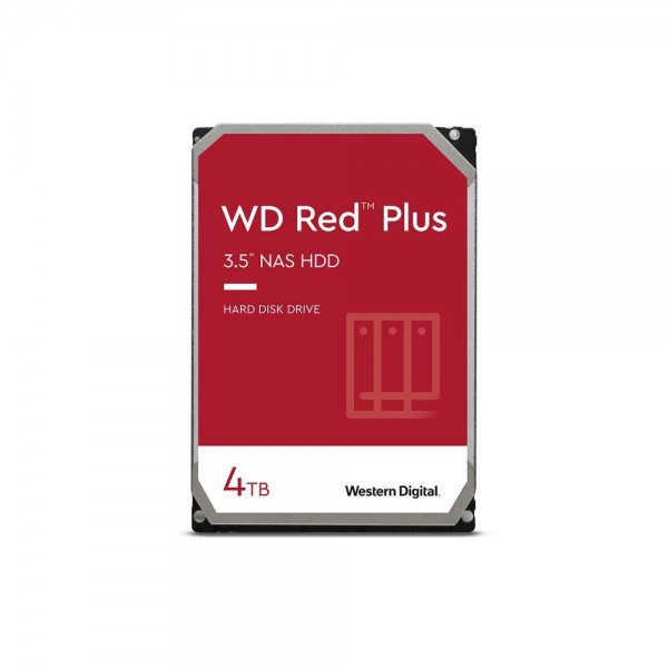 HDD WD RED PLUS 4TB 3.5'' SATA3 128MB HDD WD RED PLUS 4TB 3.5'' SATA3 128MB