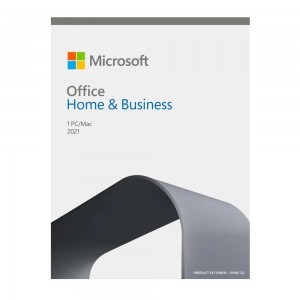 SW MS OFFICE 2021 HOME & BUSINESS MEDIALESS -MULI