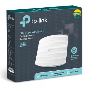 ACCESS POINT TP-LINK 300Mbps WLESS N CEILING MOUNT EAP115