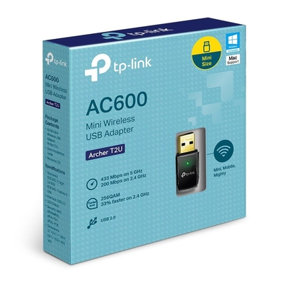 ADAPTER TP-LINK 600mb ARCHER T2U WLESS AC600 DUAL