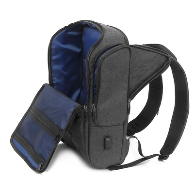 BACKPACK KINGSLONG BUSINESS 15.6'' CHARCOAL GREY