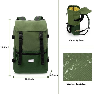 BACKPACK KINGSLONG VINTAGE 15.6'' GREEN