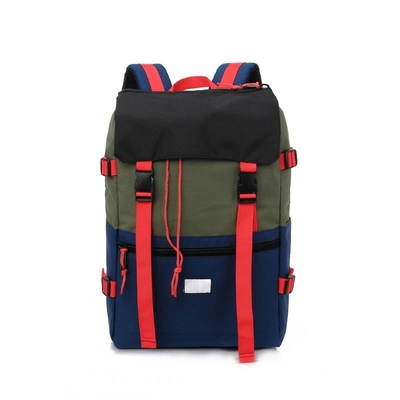 BACKPACK KINGSLONG VINTAGE 15.6'' GREEN/BLUE