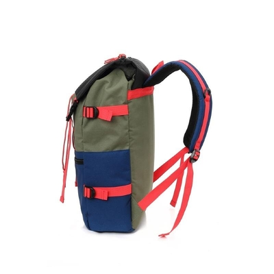 BACKPACK KINGSLONG VINTAGE 15.6'' GREEN/BLUE