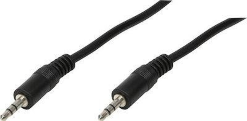 CABLE AUDIO STEREO 3.5mm Male- 2 x RCA Male 5m