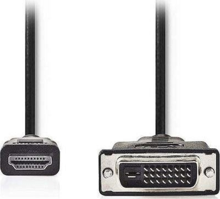 CABLE HDMI Male 19p - DVI DUAL Male  2m