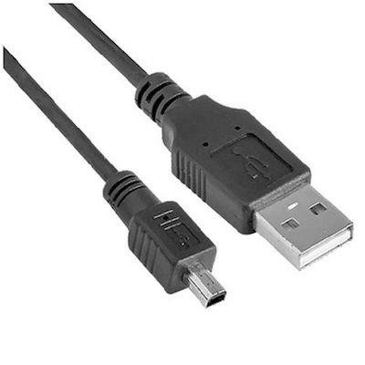 CABLE NILOX USB 2.0  Amale-Bmale 2m  LED BLUE