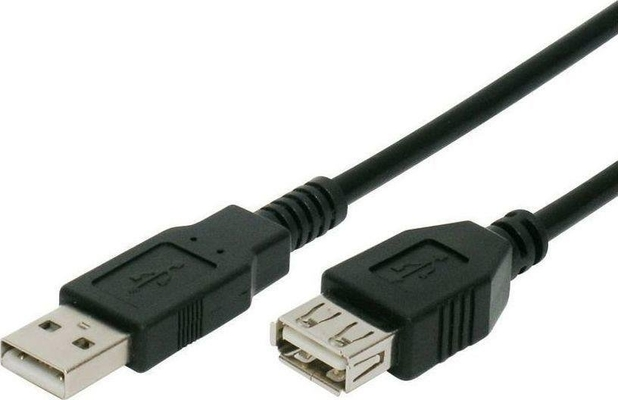 CABLE USB 2.0  AMale-AFem 3m