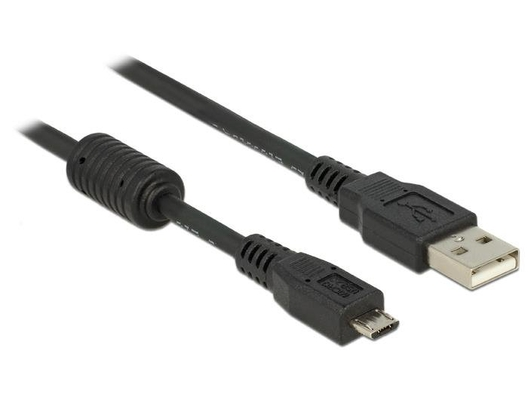CABLE USB 2.0 AMale-BMale Micro 1m