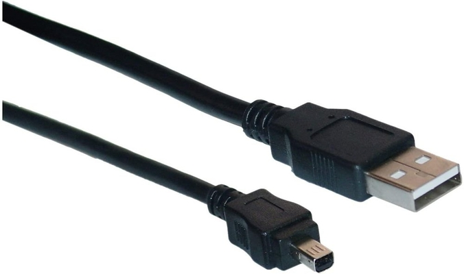 CABLE USB 2.0  ΑMale-Male mini 4pin 1.8 m