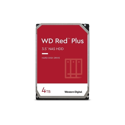 HDD WD 4TB RED PLUS 3.5'' SATA3 256MB