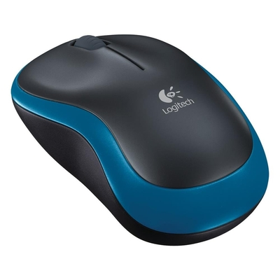 MOUSE LOGITECH M185 WIRELESS BLUE