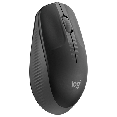 MOUSE LOGITECH M190 WIRELESS BLACK