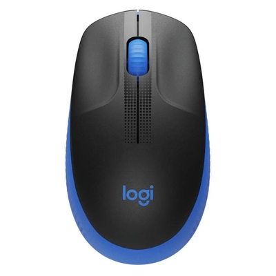 MOUSE LOGITECH M190 WIRELESS BLUE/BLACK