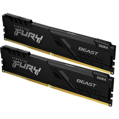 RAM KINGSTON DDR4 32GB (2x16) 3200MHz FURY BEAST
