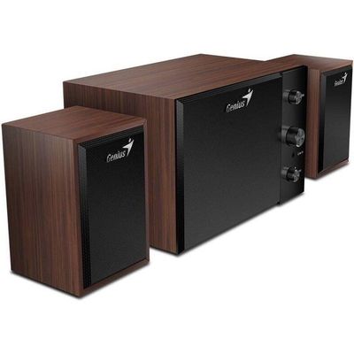 SPEAKERS GENIUS SW-2.1 350 WOOD