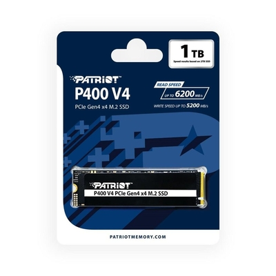 SSD M.2 PATRIOT 1TB P400 V4 PCIe 4x4 NVMe