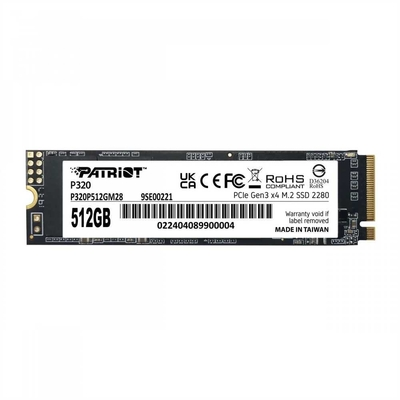 SSD M.2 PATRIOT 512GB P320 PCIe NVMe