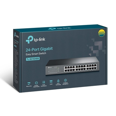 SWITCH TP-LINK 24P 1000 RACKABLE SMART TL-SG1024DE