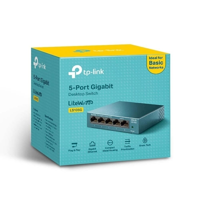 SWITCH TP-LINK 5P GIGABIT METAL TL-LS105G