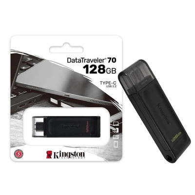 USB RAM KINGSTON 128GB DT70 USB-C 3.2